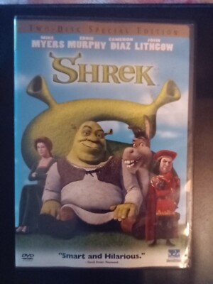 Shrek (DVD, 2001, 2-Disc Set, Special Edition)  All discs tested.  Very good.
