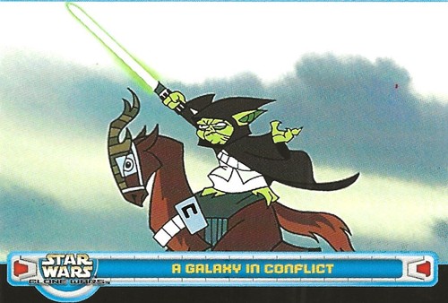STAR WARS CLONE WARS ANIMATED CARDS 1 TO 90 BASE / BASIC CARDS BY TOPPS - Picture 28 of 109