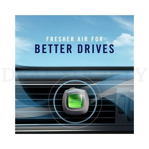 Febreze Auto Car Air Freshener Air Vent Clip Sandalwood Scent 2 Pack Lot of 3 - Picture 5 of 7