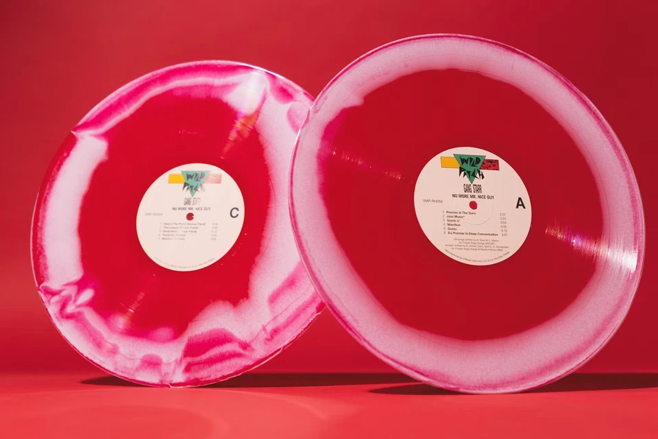 GANG STARR NO MORE MR. NICE GUY VINYL NEW! LIMITED RED WHITE LP! POSITIVITY - Image 2 of 4