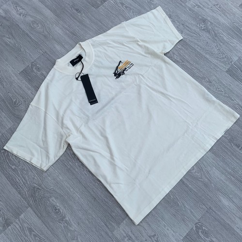 Represent Design and Construction übergroßes T-Shirt Top - flach weiß - Bild 3 von 5