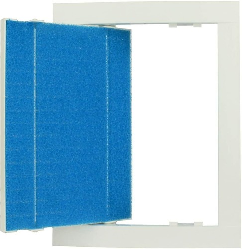 Panel de acceso ventilación 150mm x 200mm con filtro plástico inspección puerta escotilla - Imagen 4 de 5