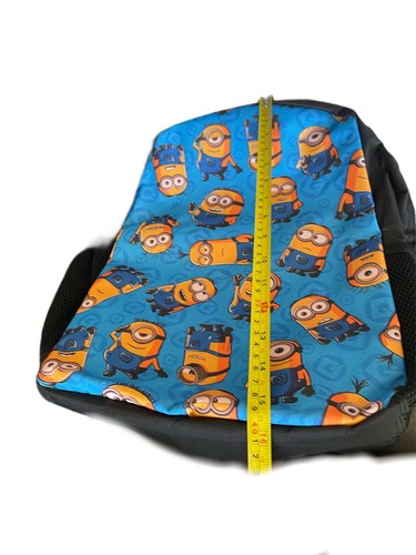 Mochila Despicable Me Minions Novedad Negra Gráfica 3D Negra, NUEVA - Imagen 7 de 9