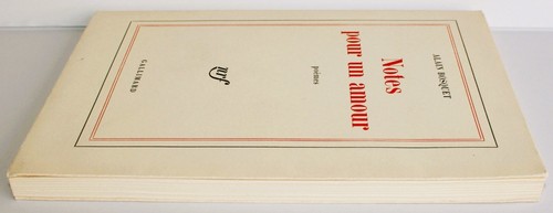 ALAIN BOSQUET SIGNIERTE NUMMERIERTE NOTES POUR UN AMOUR 1972 KUBANISCHER KÜNSTLER GINA PELLON - Bild 3 von 9