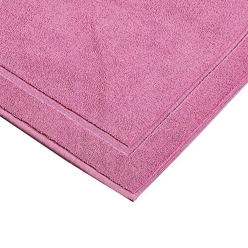Bath Mats, 21 x 34 inches, Pack of 2-100% Ring Cotton Bath Rug 21 x 34 Pink - Imagen 6 de 6