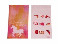 100 6x9 Pink Unicorn make up Designer Poly Mailers Plastic Envelope Shipping Bag