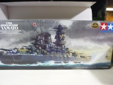 T-Tamiya 78025 Japanese Battleship Yamato DELUXE 1/350 Scale Kit/W WOODEN DECK