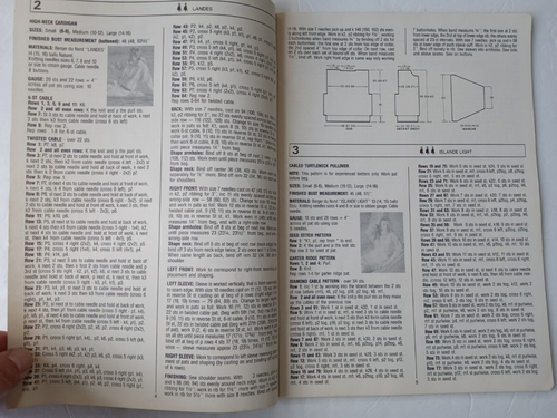 MODELES Magazine No. 36 Berger Du Nord 43 Knitting Patterns ENGLISH & FRENCH - Picture 12 of 24