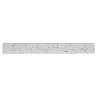 Glacier Bay Cultured Marble Vanity Sidesplash in Silver Ash For Wall 17 In. W