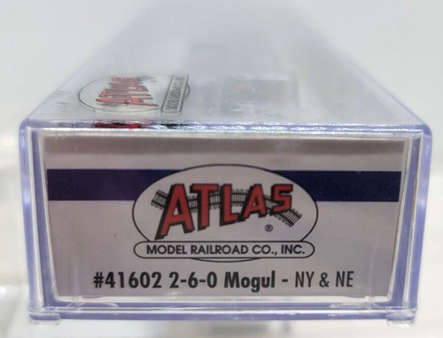 N ATLAS 41602 NY&NE 2-6-0 Mogul #42 & Tender (Tested) rapido cplrs - Picture 11 of 12