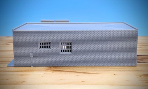 HO - Stazione di servizio e garage anni 80 West Mifflin PA - edificio scala 1:87 - Foto 7 di 13