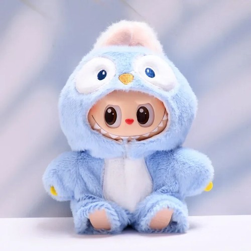 Labubu vestiti per bambola vestiti per pinguino bambino per bambole labubu vestiti per bambole peluche - Foto 8 di 9