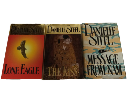 Danielle Steel Romance Adventure Action 3 Book Lot Hard Cover - Bild 1 von 5