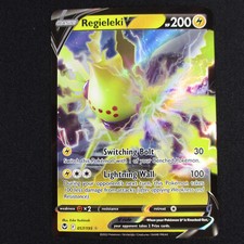 Regieleki 057/195 Holo Ultra Rare Silver Tempest Pokemon TCG LP/NM