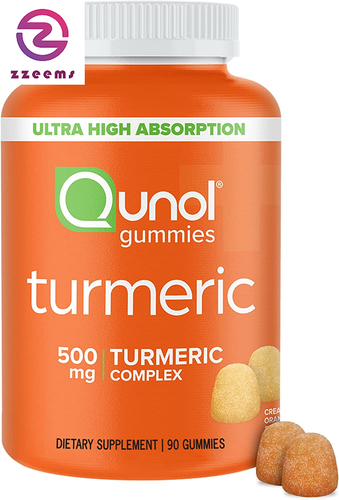 Turmeric Gummies, Gummy with 500Mg Turmeric Curcumin, Joint Support Supplement, - Picture 2 of 12