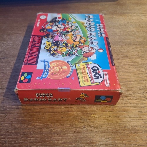 SUPER MARIO KART SUPER NINTENDO SNES KOMPLETT VERS PAL GIG ITA - Bild 6 von 8