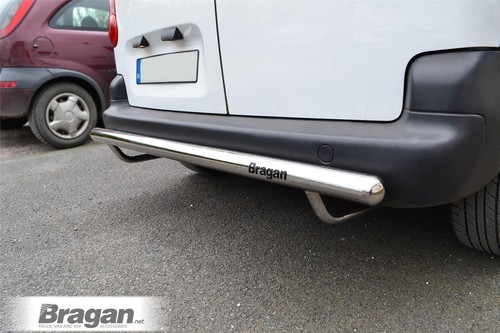 Rear Bumper Bar To Fit Ford Transit MK8 2014 - 2021 Van Stainless Accessories - Picture 1 of 4