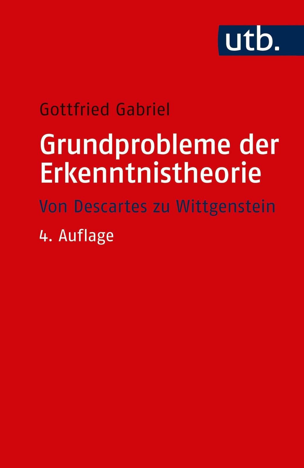 Thumbnail - Grundprobleme Der Erkenntnistheorie
