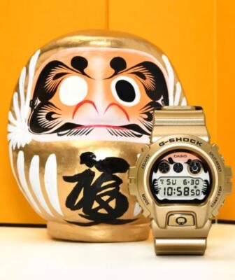 りょうらんCASIO G-SHOCK「達磨」【DW-6900GDA-9JR CASIO G-SHOCK DW-6900GDA-9JR Daruma Gold Watch NEW | eBay