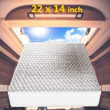 	SIKADEER RV Vent Insulator 22"x14"x3" Universal Skylight Cover With Reflective	