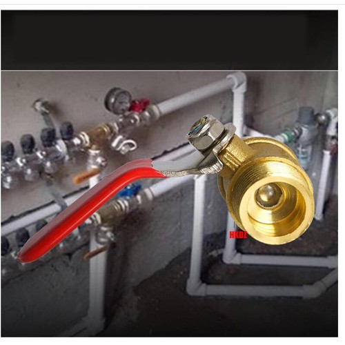 Brass Lever Ball Valve BSP Male Female Thread Shut-off Tap Switch 1/8" 1/4" 3/8" - Picture 10 of 34