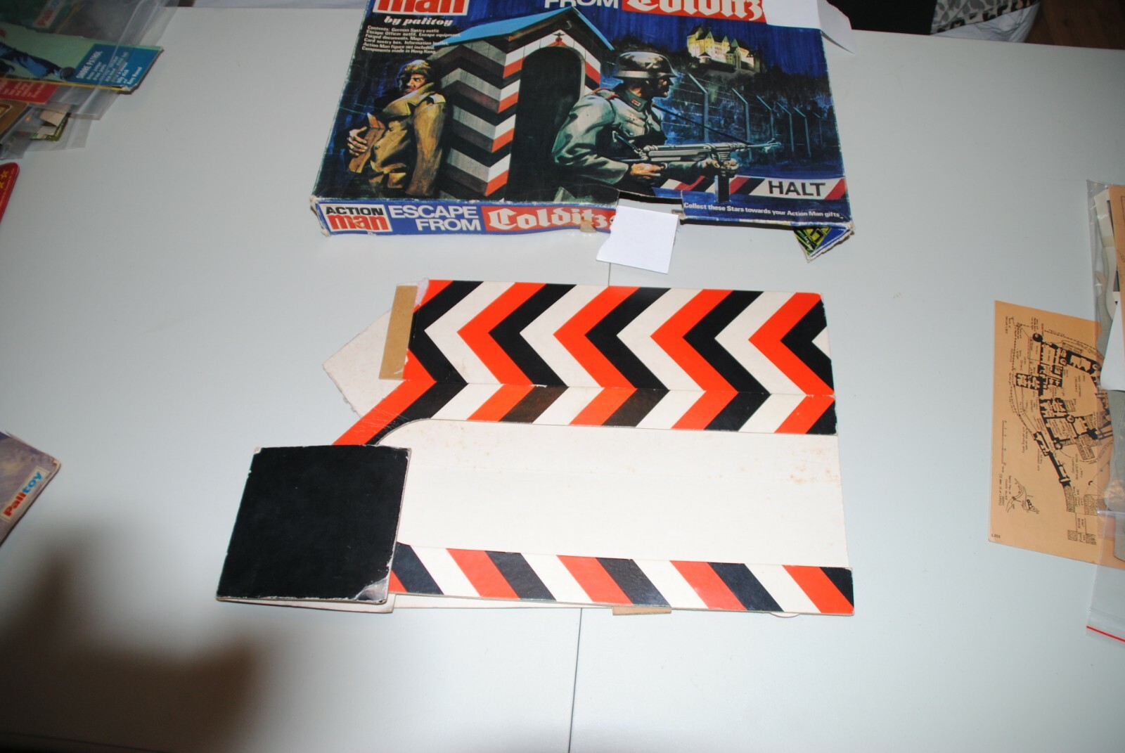 PALITOY Acción MAN Vintage Colditz papeleo Original Raro Conjunto PALITOY Acción MAN Vintage Colditz papeleo Original Raro Conjunto