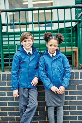 Regatta Junior Dover Jacket Childrens Waterproof/Windproof Coat - Picture 7 of 17
