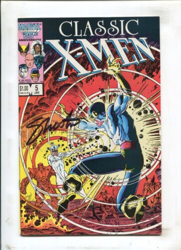 Classic X-Men #5 - Signed Jim Shooter (8.0) 1986