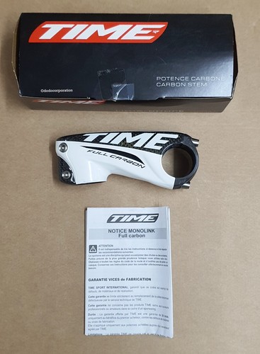 TIME STEM MONOLINK ULTEAM FULL CARBON White 90/100/110/120/130mm - Picture 5 of 6