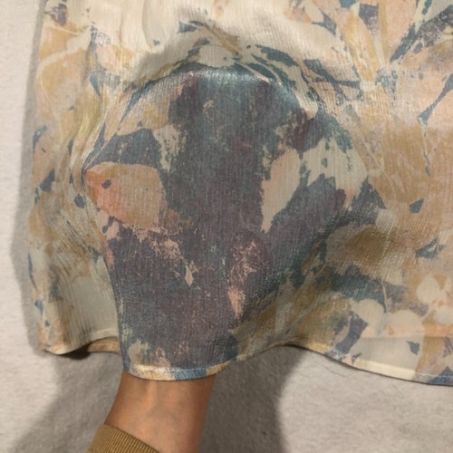 Sam & Lavi Nightie Damen XS Aquarell Pastell Blumenmuster Nachthemd Lounge NEU - Bild 4 von 11