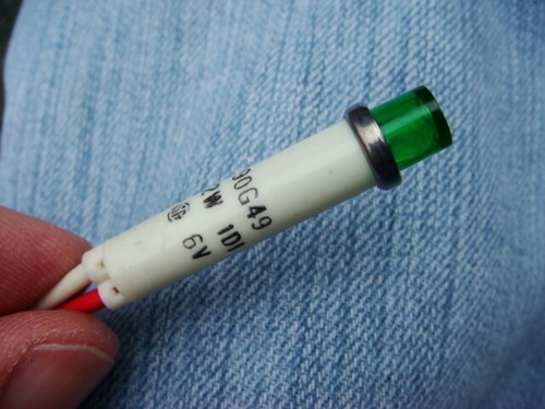 TEN 6V PANEL INDICATOR LAMPS w/ GREEN LED - Model IDI 2190G49 - NEW and UNUSED - Picture 2 of 12