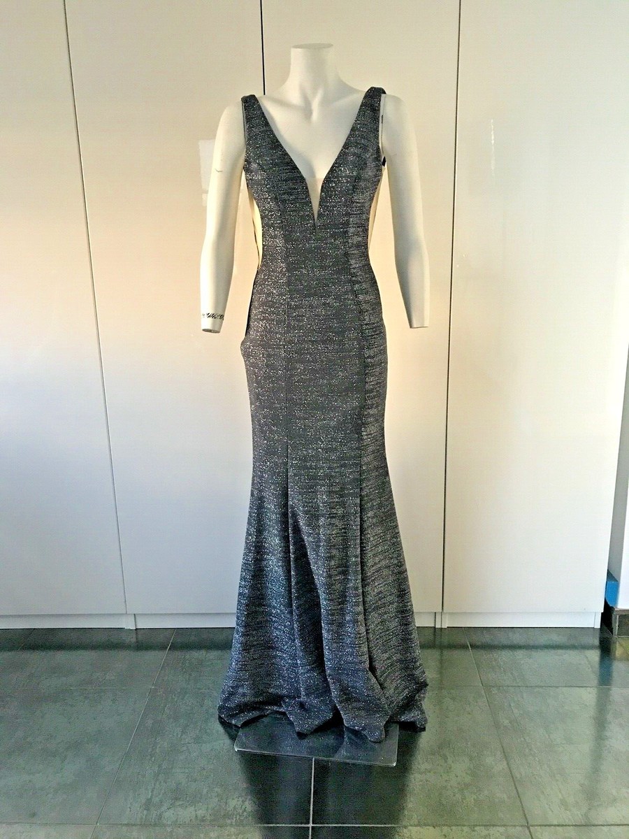 Jovani Dress Prom Evening Gunmetal Size 00