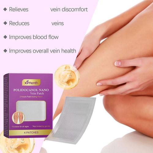 1-10X Polidocanol Nano Varicose Vein Patch - 2h Fast Acting Microdarts Patch - Picture 13 of 24