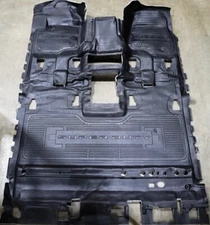 Vinyl Floor Rubber Mat Extended Cab OEM Factory 23-25 Super Duty PC3Z2813010BB