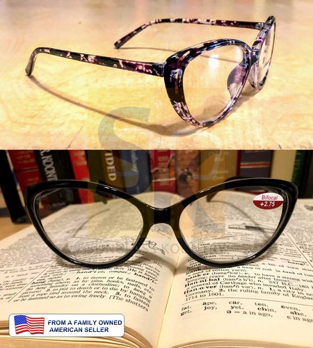 ~CARMEN~ BIFOKAL LESEBRILLE DAMEN TOP QUALITÄT +100 bis +325 LUSTIGE FARBEN - Bild 1 von 23