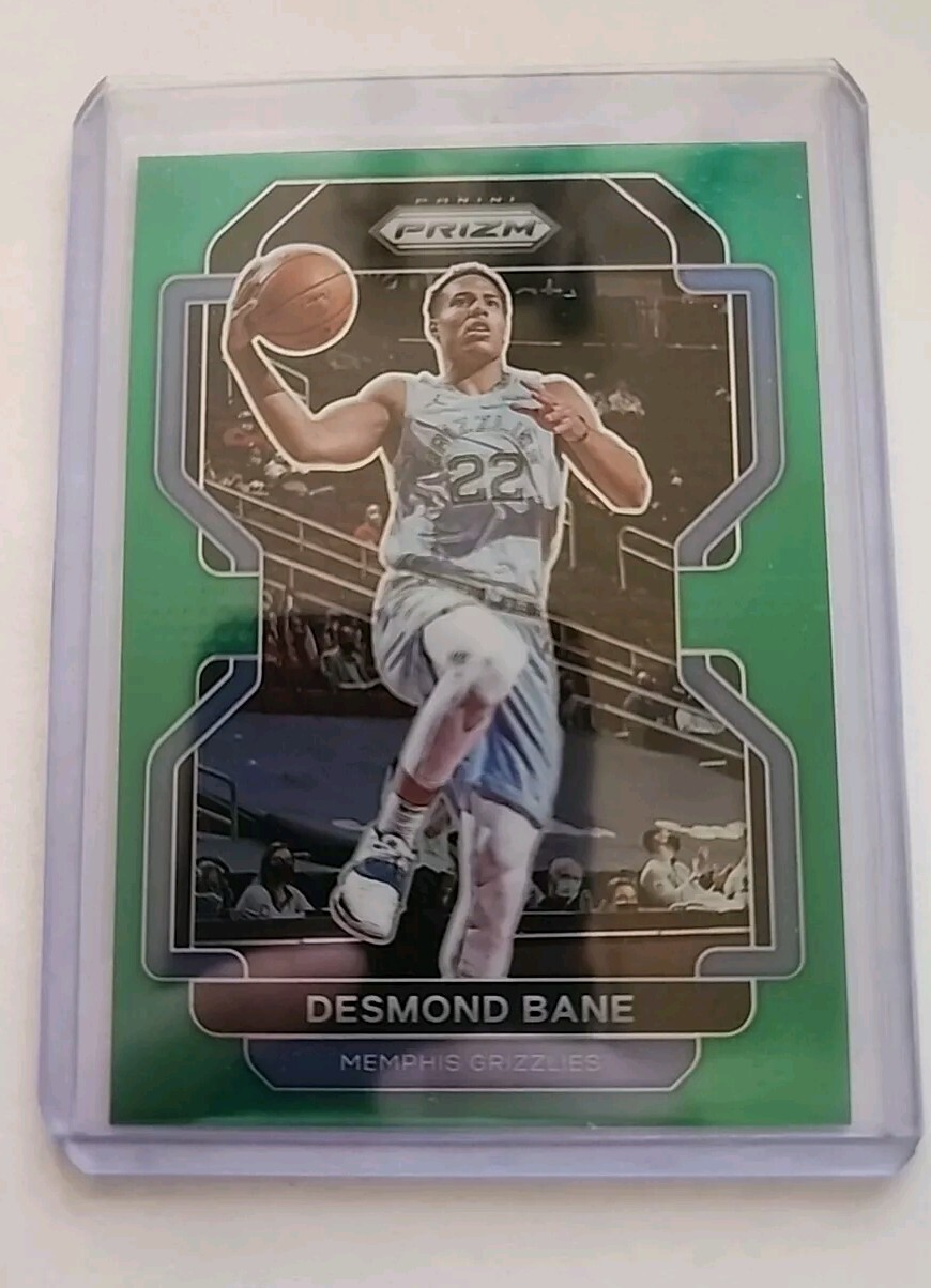 2020-21 Panini Prizm Basketball Desmond Bane Rookie RC Green Prizm Parallel