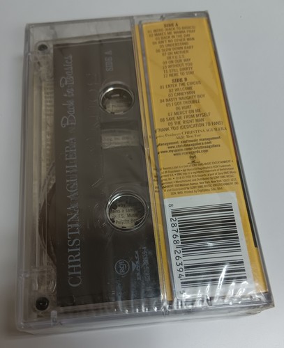 Christina Aguilera - Back To Basics -Malaysia Edition Cassette(Brand New Sealed) - Foto 2 di 6