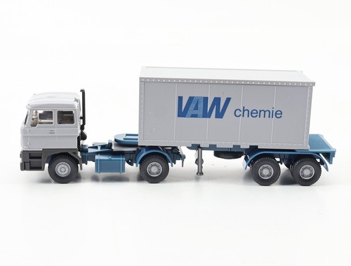 Wiking H0 526/16 Modellauto LKW DAF 3300 Container Sattelzug 20 ft "VAW" 1:87 - Bild 5 von 7