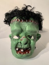 Vintage FRANKENSTEIN Halloween Mask Costume Adult Size No Markings