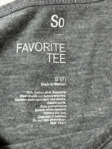 SO Favorite Tee Long-Sleeve “Embrace All That You Are" Graphic Girl’s 7 - Picture 3 of 4