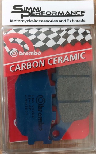 Brembo Ceramic Rear Brake Pads for Yamaha YZF R1 2004 05 06 07 2010 2011 to 2014 - Picture 7 of 10