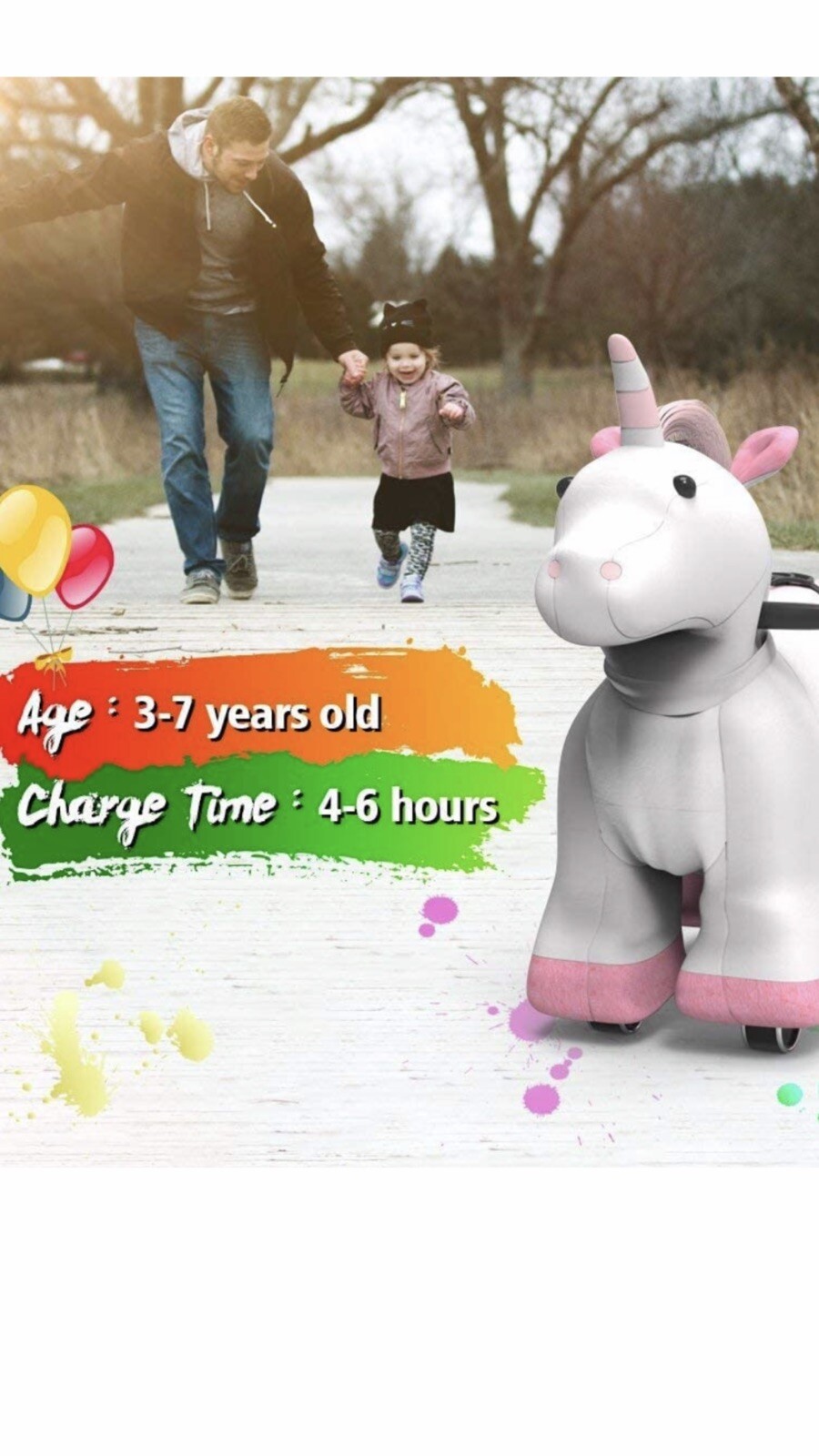 hoverheart animal scooter