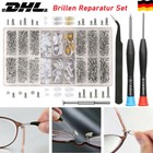 Für Brillen Sonnenbrillen Brillen Reparatur Set mit Schrauben Muttern Nasenpads