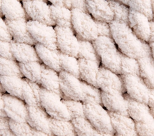Machine Washable Super Bulky Chenille Yarn, 8 Pack for Cozy Throws & Pillows - Picture 7 of 10