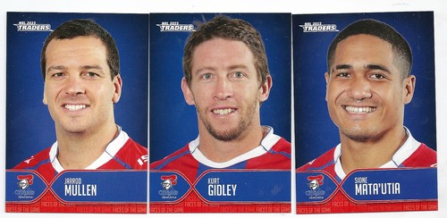 2015 NRL Traders Faces of the Game KNIGHTS 3 card set - 第 1/1 張圖片