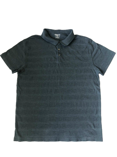 Camisa Polo Claiborne Calce Ajustado Talla XXL Gris Manga Corta Absorbe la Humedad Para Hombre - Imagen 4 de 8