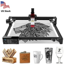 10W Output Power Laser 40*40cm Working Area Engraving Machine Cutting Desktop