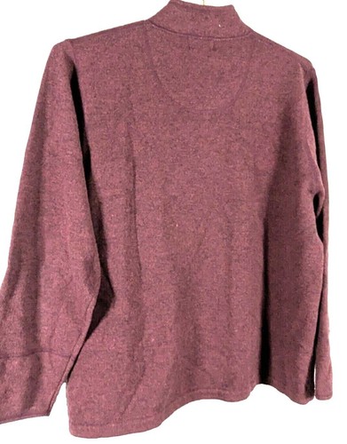 Woolrich maglione uomo 1/4 zip marrone XL usato - Foto 5 di 7