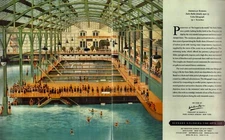 2008 SUTRO BATHS San Francisco Art Gallery Exhibit 2-Page Magazine PRINT AD