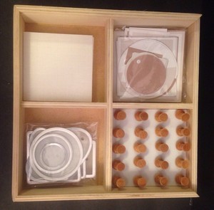 Pottery Barn Shadow Box Or Sbook Kit Natural Supplies Ebay Image Is Loading Pottery Barn Shadow Box Or Sbook Kit Natural